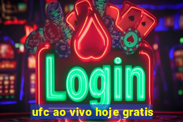 ufc ao vivo hoje gratis